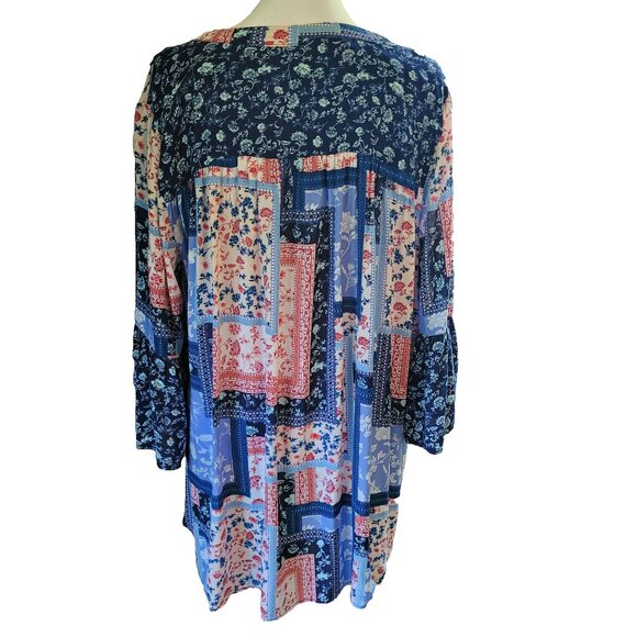 EST. 1946 Patchwork Blouse Size M - Picture 3 of 7